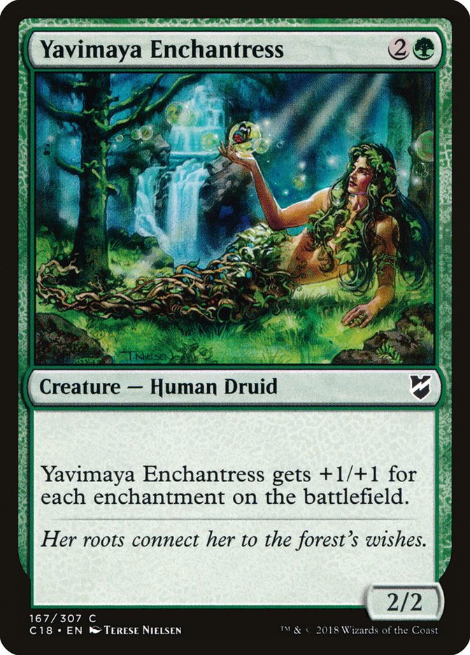 Yavimaya Enchantress [Commander 2018] | L.A. Mood Comics and Games