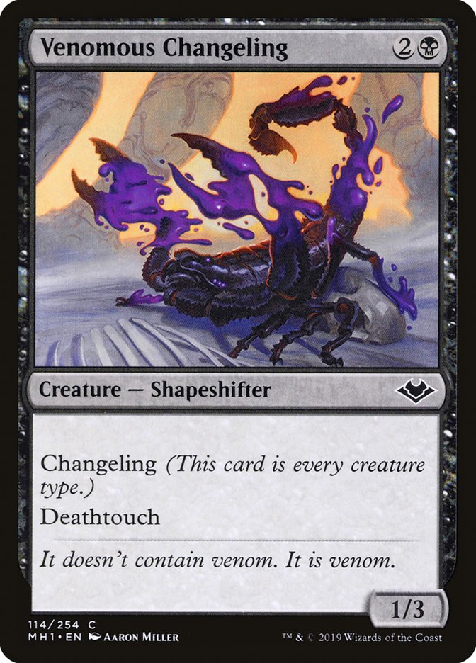 Venomous Changeling [Modern Horizons] | L.A. Mood Comics and Games