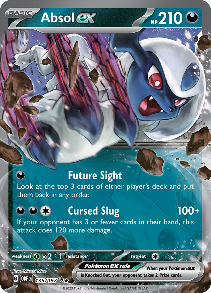 Absol ex (135/197) [Scarlet & Violet: Obsidian Flames] | L.A. Mood Comics and Games