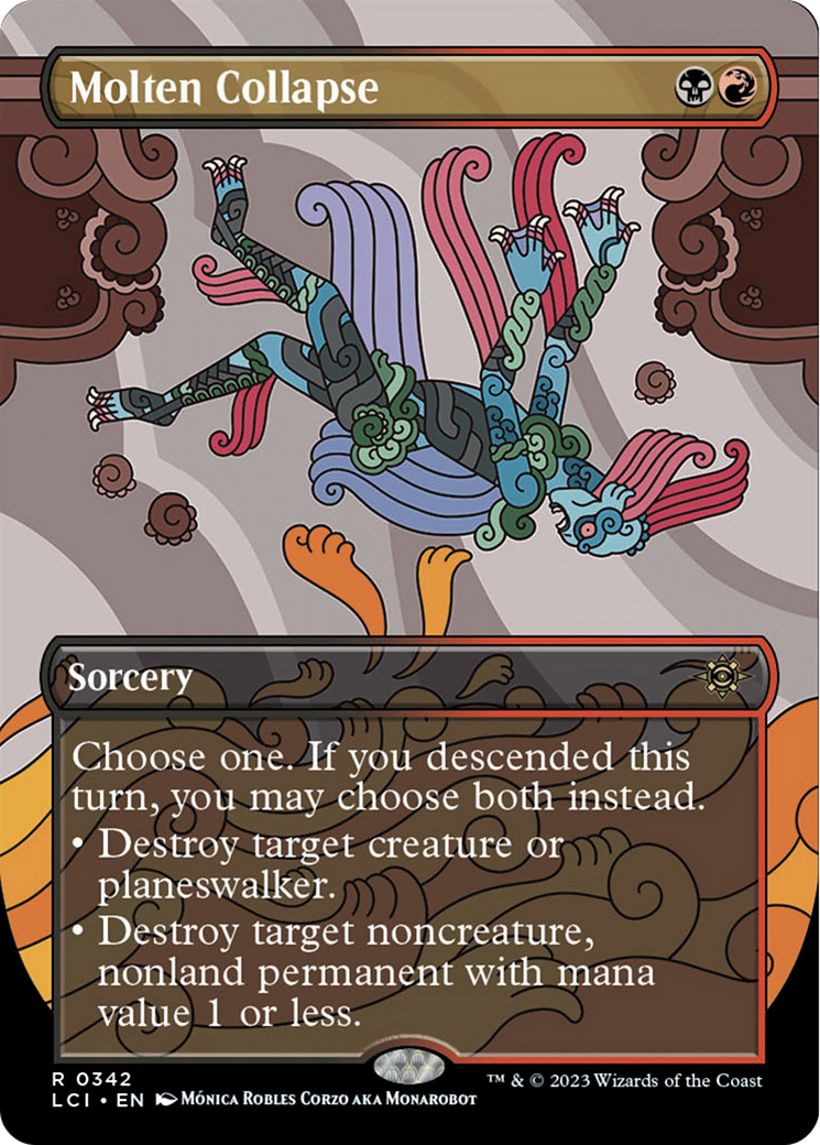 Molten Collapse (Borderless) [The Lost Caverns of Ixalan] | L.A. Mood Comics and Games