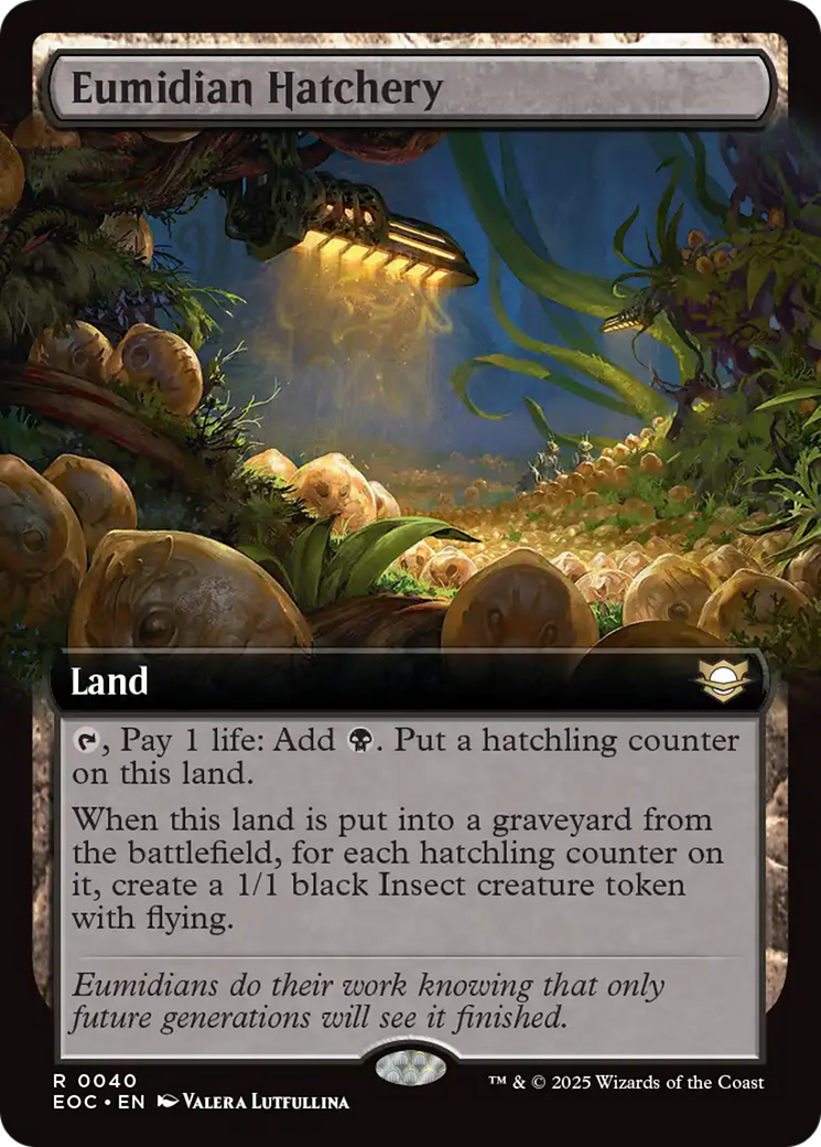 Eumidian Hatchery (Extended Art) [Edge of Eternities Commander] | L.A. Mood Comics and Games