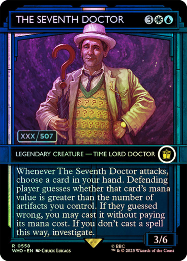 The Seventh Doctor (Serial Numbered) [Doctor Who] | L.A. Mood Comics and Games