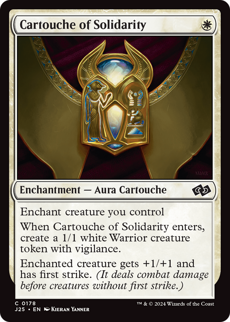 Cartouche of Solidarity [Foundations Jumpstart] | L.A. Mood Comics and Games