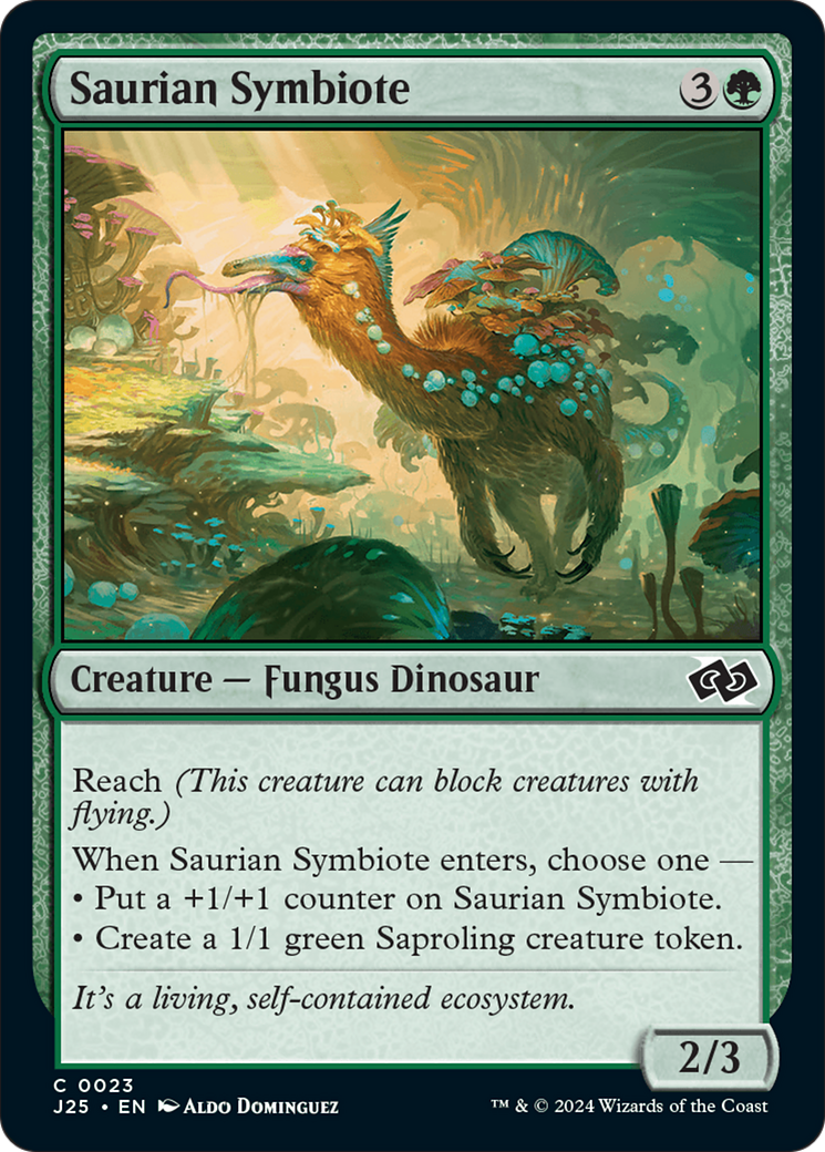 Saurian Symbiote [Foundations Jumpstart] | L.A. Mood Comics and Games