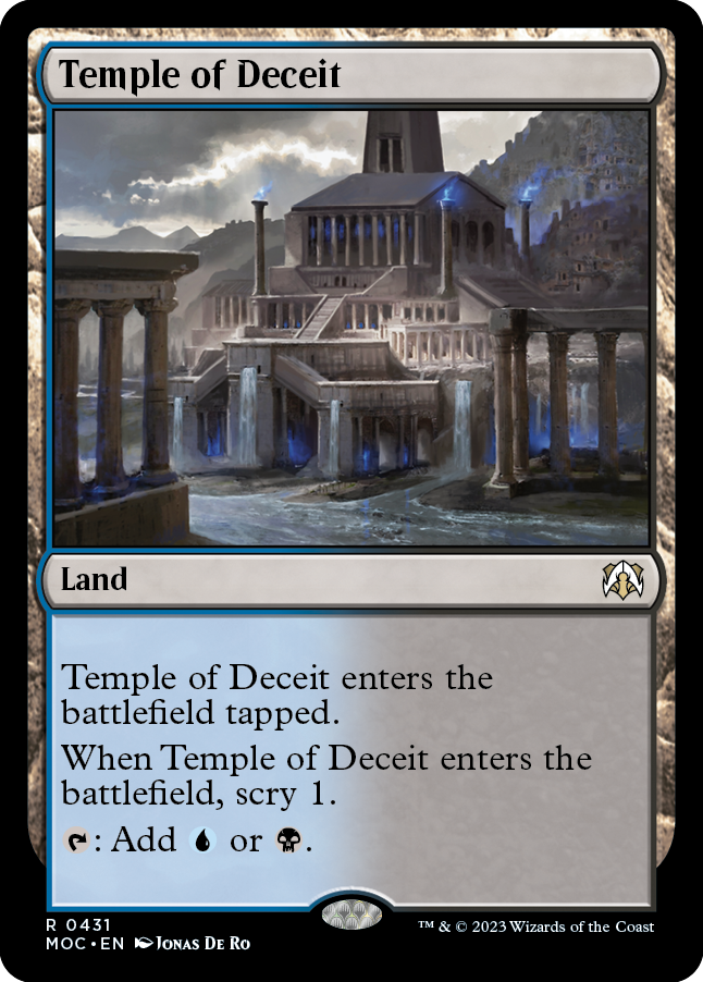 Temple of Deceit [March of the Machine Commander] | L.A. Mood Comics and Games