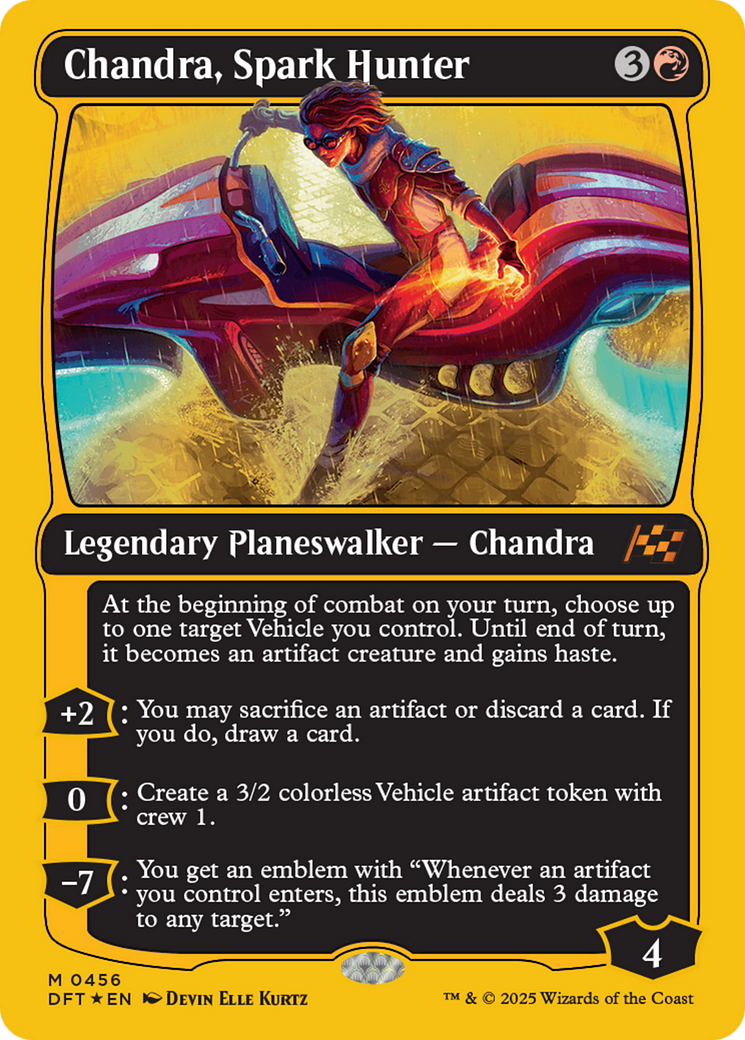 Chandra, Spark Hunter (First-Place Foil) [Aetherdrift] | L.A. Mood Comics and Games