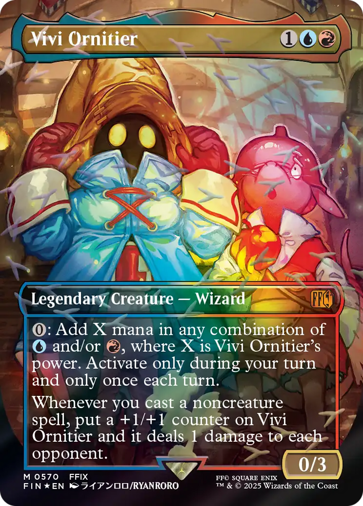Vivi Ornitier (Borderless) (Chocobo Track Foil) [FINAL FANTASY] | L.A. Mood Comics and Games