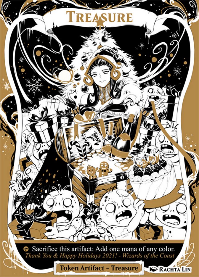 Treasure Token [Happy Holidays] | L.A. Mood Comics and Games