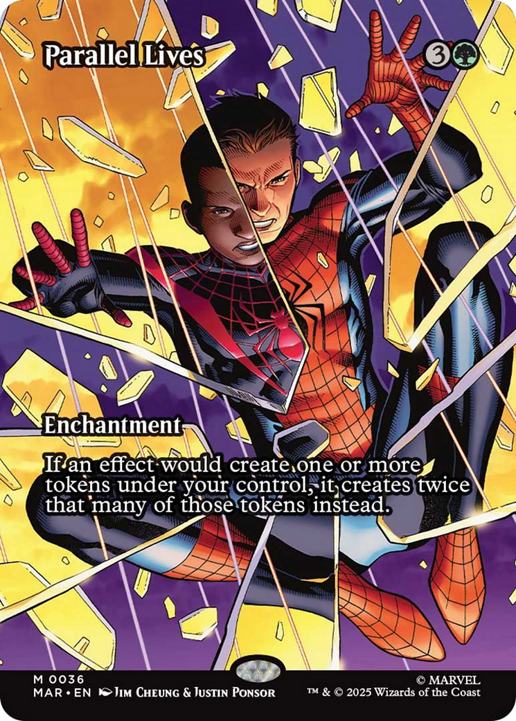Parallel Lives (Borderless) [Marvel's Spider-Man: Eternal-Legal] | L.A. Mood Comics and Games