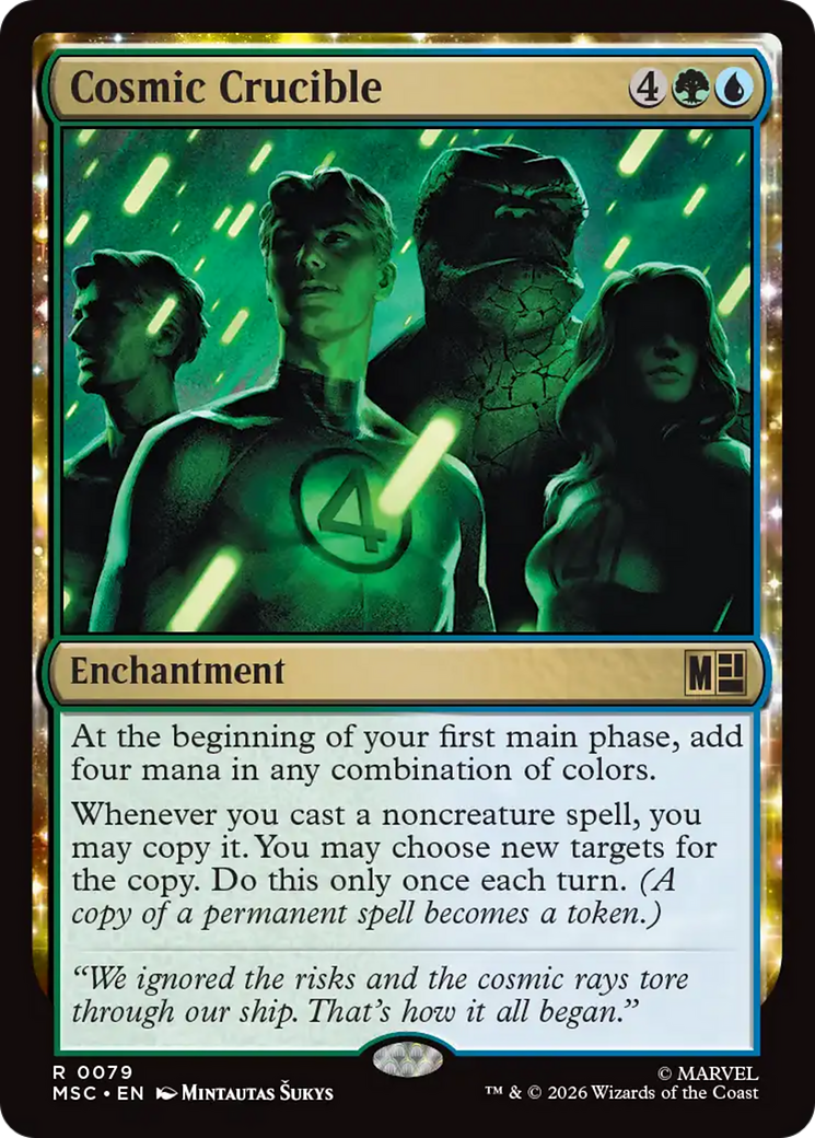 Cosmic Crucible (Surge Foil) [Marvel Super Heroes Commander] | L.A. Mood Comics and Games