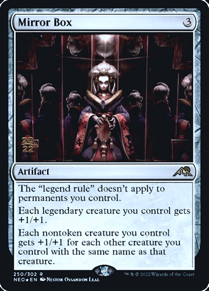 Mirror Box [Kamigawa: Neon Dynasty Prerelease Promos] | L.A. Mood Comics and Games