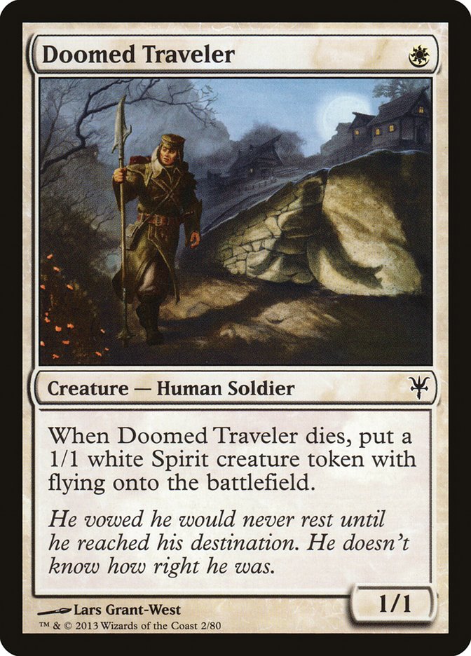 Doomed Traveler [Duel Decks: Sorin vs. Tibalt] | L.A. Mood Comics and Games