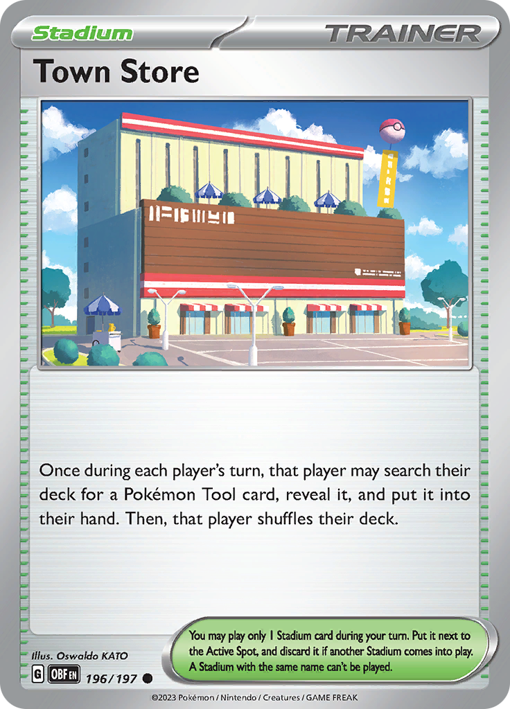 Town Store (196/197) [Scarlet & Violet: Obsidian Flames] | L.A. Mood Comics and Games