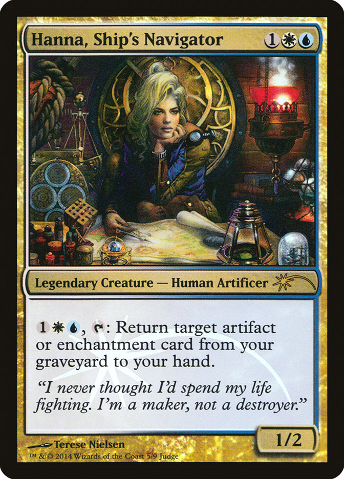 Hanna, Ship's Navigator [Judge Gift Cards 2014] | L.A. Mood Comics and Games