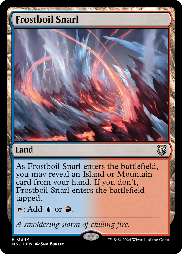 Frostboil Snarl [Modern Horizons 3 Commander] | L.A. Mood Comics and Games