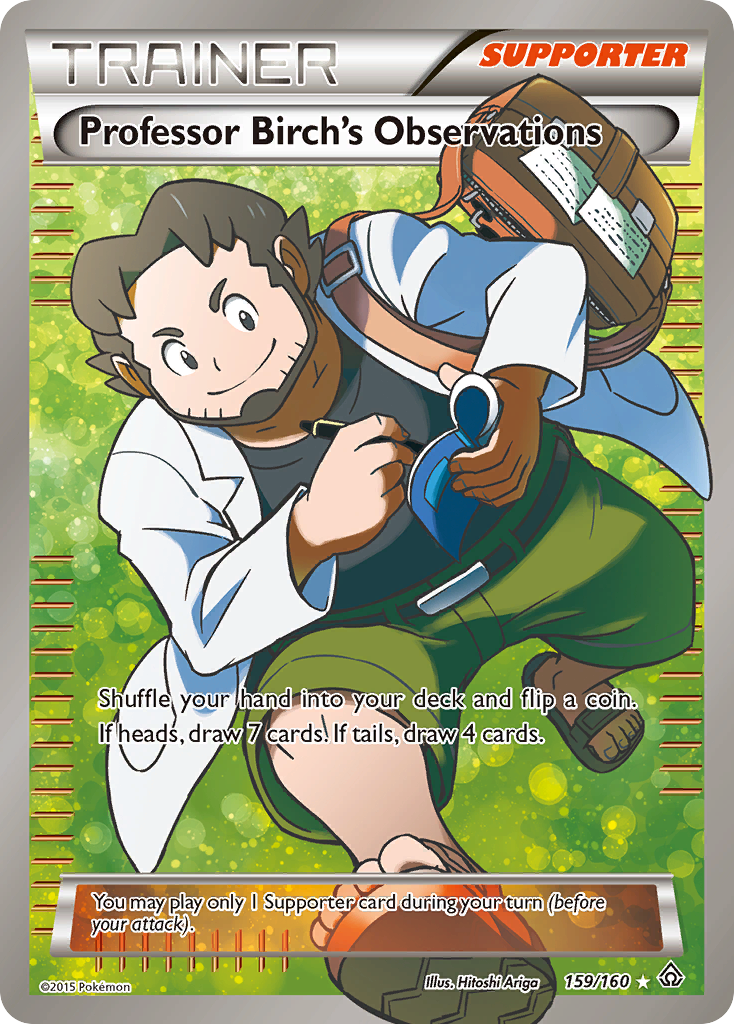 Professor Birch's Observations (159/160) [XY: Primal Clash] | L.A. Mood Comics and Games