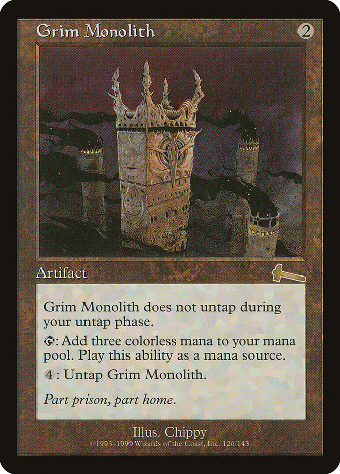 Grim Monolith [Urza's Legacy] | L.A. Mood Comics and Games