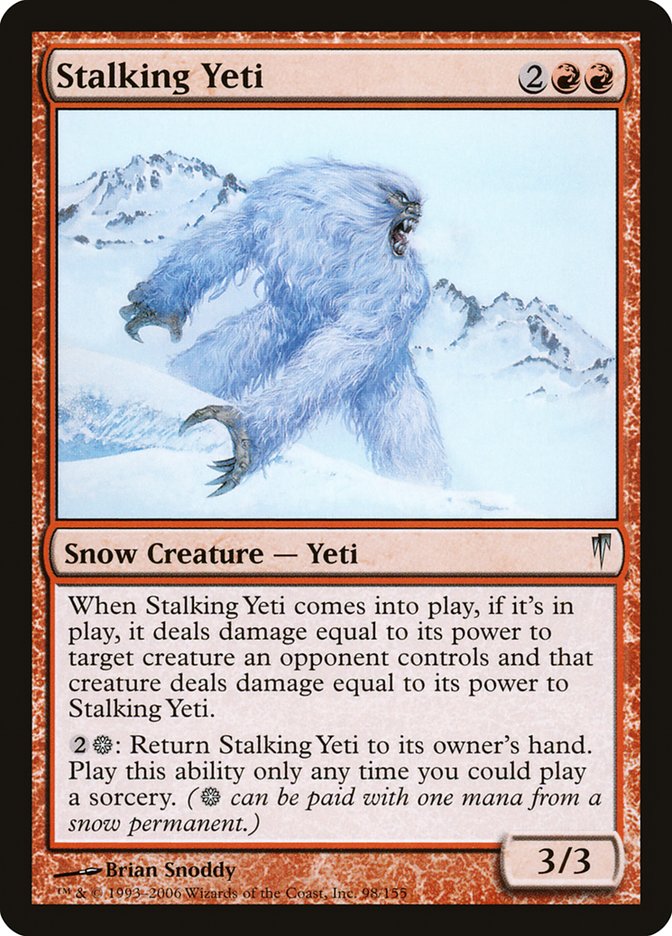Stalking Yeti [Coldsnap] | L.A. Mood Comics and Games