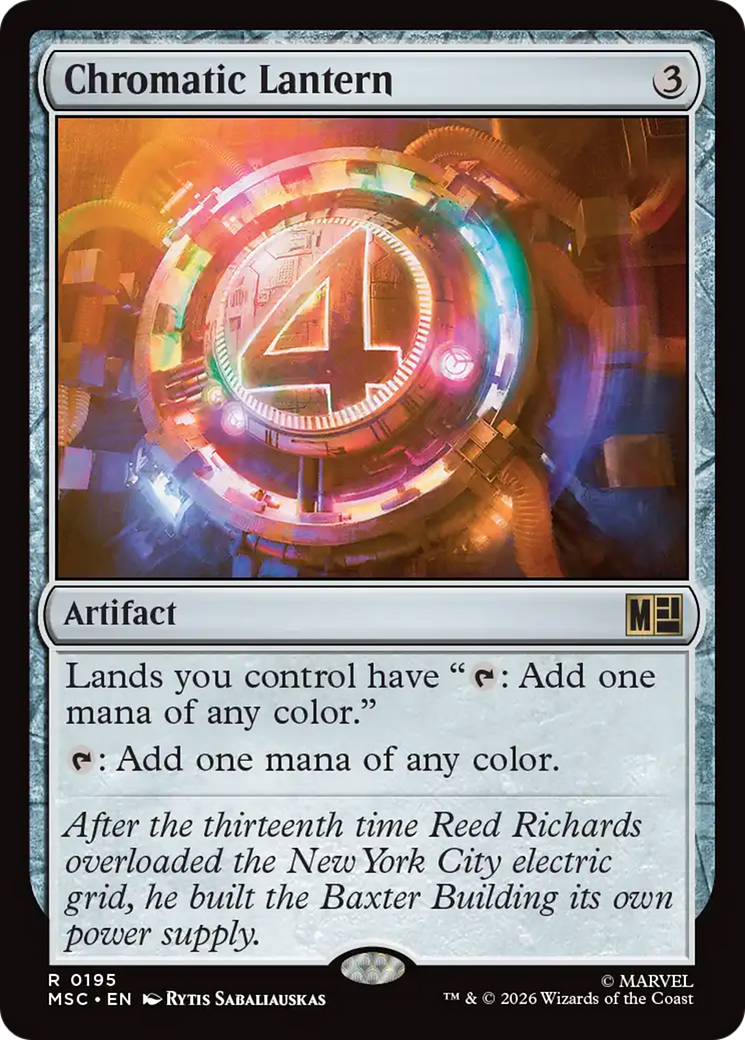 Chromatic Lantern [Marvel Super Heroes Commander] | L.A. Mood Comics and Games