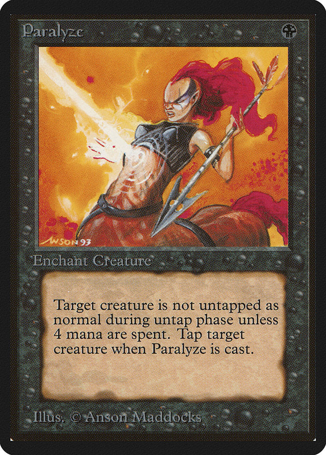 Paralyze [Beta Edition] | L.A. Mood Comics and Games