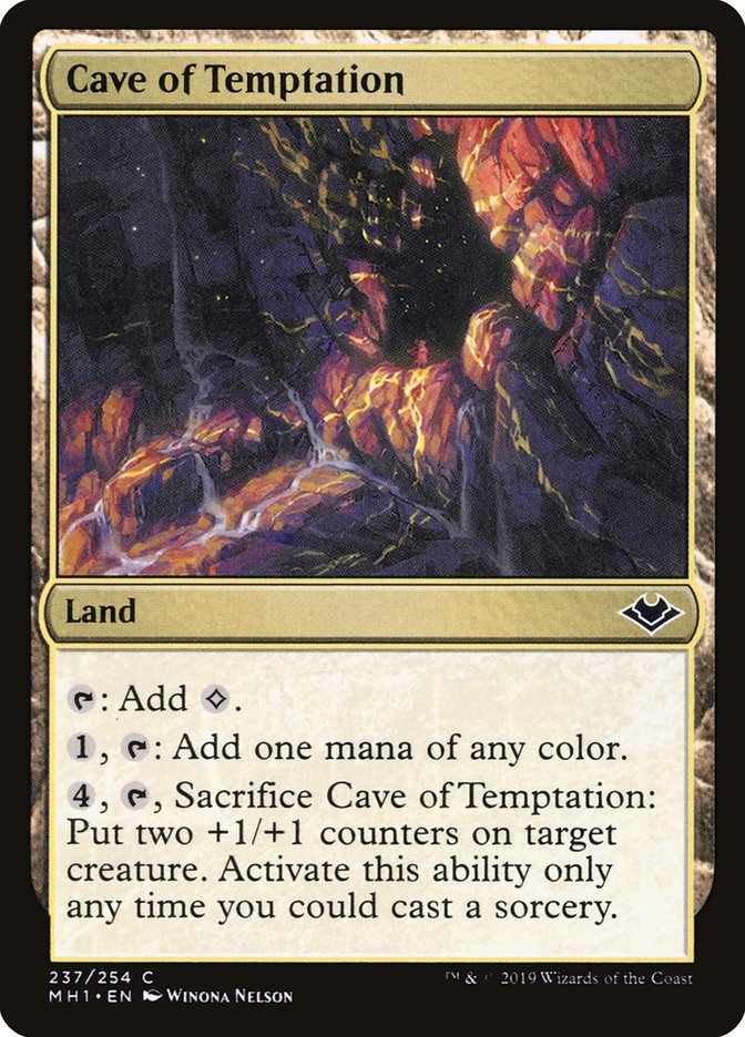 Cave of Temptation [Modern Horizons] | L.A. Mood Comics and Games