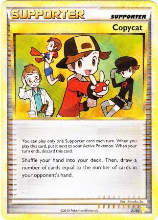 Copycat (21/30) [HeartGold & SoulSilver: Trainer Kit - Raichu] | L.A. Mood Comics and Games
