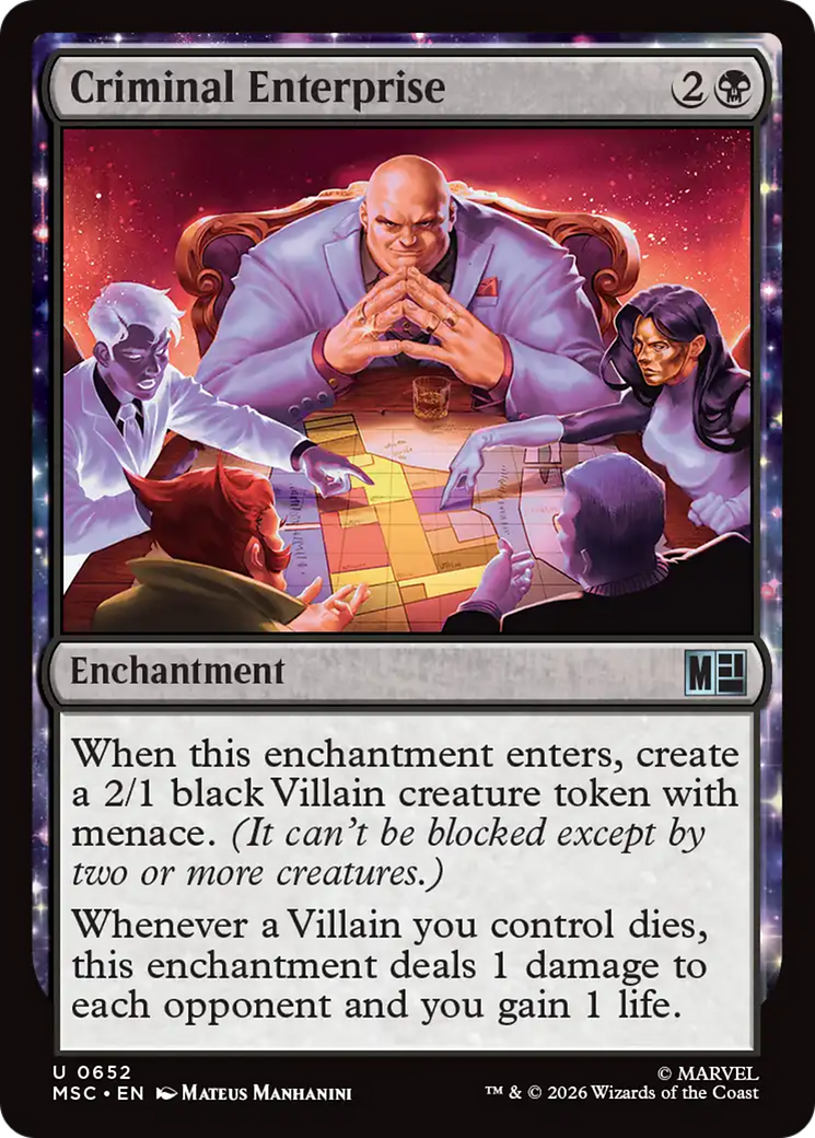 Criminal Enterprise [Marvel Super Heroes Commander] | L.A. Mood Comics and Games