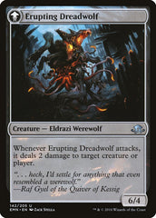 Smoldering Werewolf // Erupting Dreadwolf [Eldritch Moon] | L.A. Mood Comics and Games