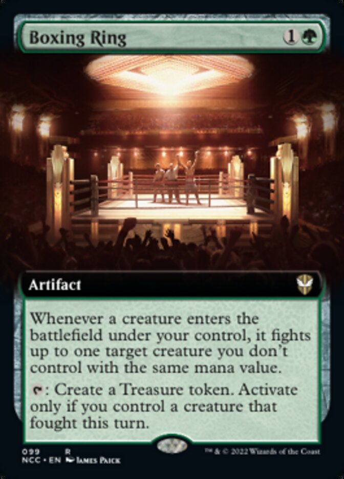 Boxing Ring (Extended Art) [Streets of New Capenna Commander] | L.A. Mood Comics and Games