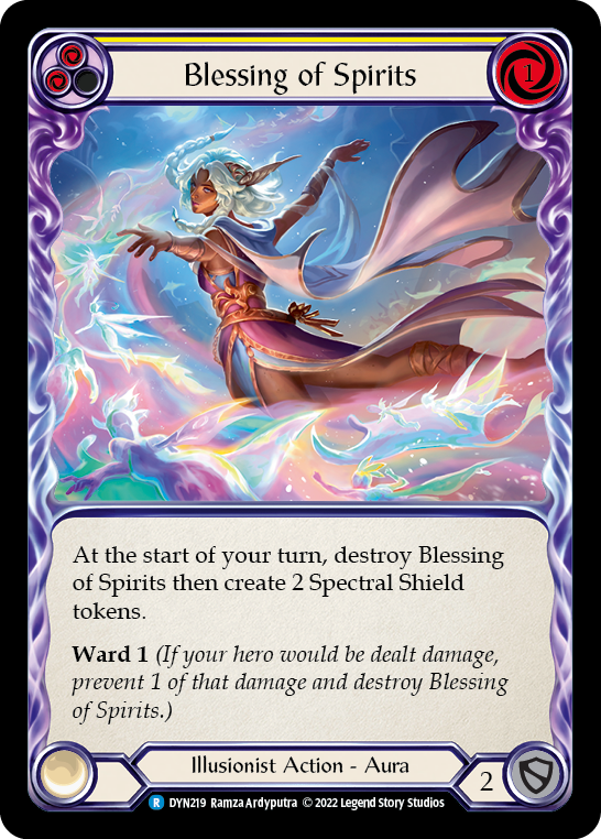 Blessing of Spirits (Yellow) [DYN219] (Dynasty) | L.A. Mood Comics and Games