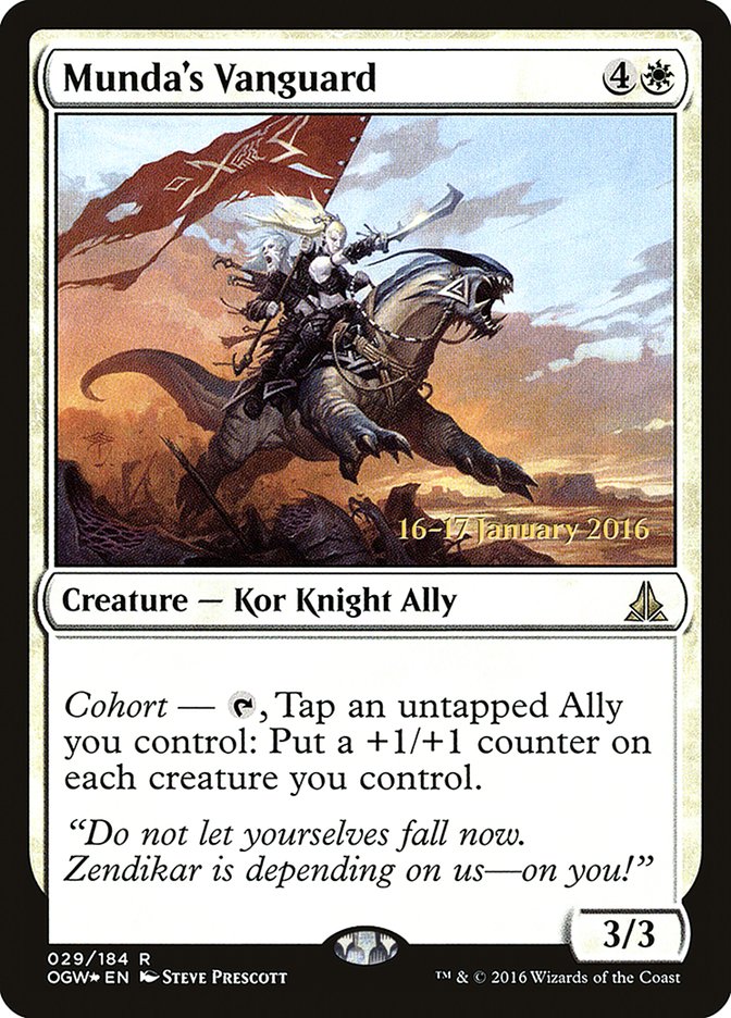 Munda's Vanguard [Oath of the Gatewatch Prerelease Promos] | L.A. Mood Comics and Games