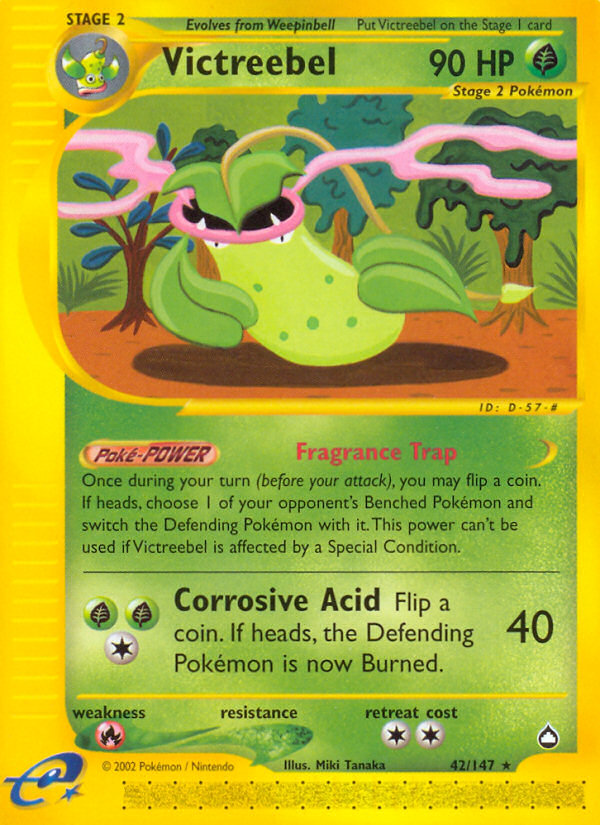 Victreebel (42/147) [Aquapolis] | L.A. Mood Comics and Games
