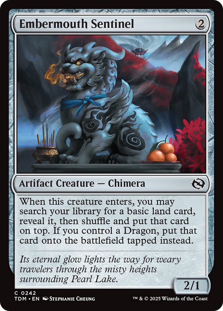Embermouth Sentinel [Tarkir: Dragonstorm] | L.A. Mood Comics and Games