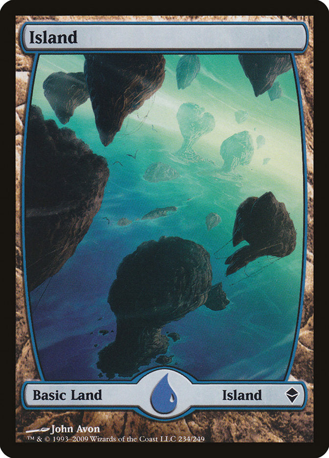 Island (234) [Zendikar] | L.A. Mood Comics and Games