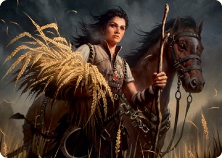 Ambitious Farmhand Art Card [Innistrad: Midnight Hunt Art Series] | L.A. Mood Comics and Games