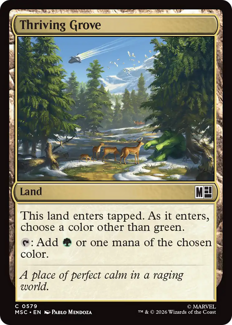 Thriving Grove [Marvel Super Heroes Commander] | L.A. Mood Comics and Games
