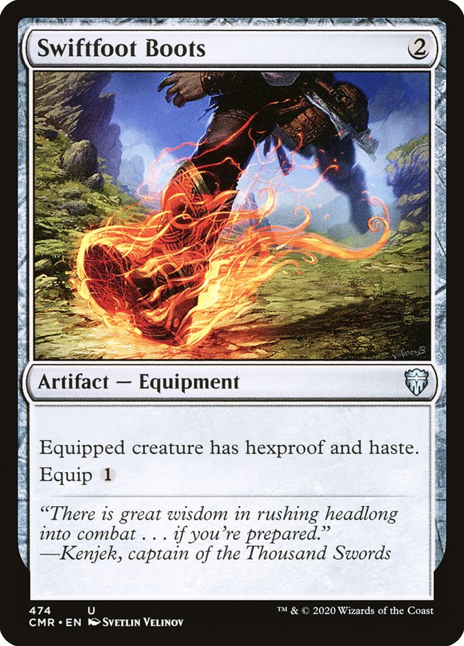 Swiftfoot Boots [Commander Legends] | L.A. Mood Comics and Games