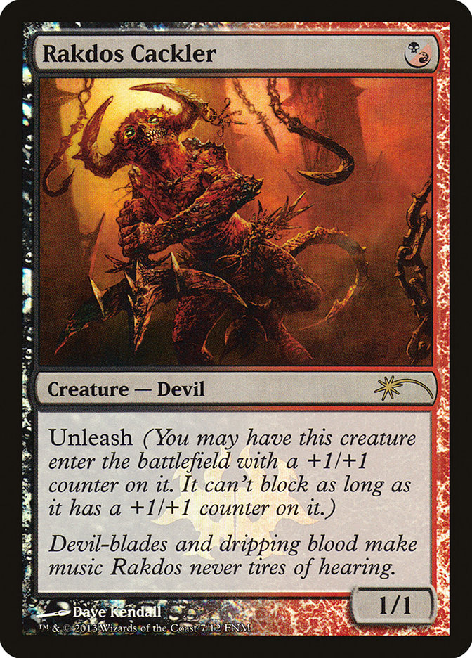 Rakdos Cackler [Friday Night Magic 2013] | L.A. Mood Comics and Games