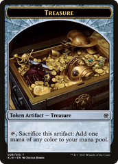 Elf // Treasure (0013) Double-Sided Token [The Hobbit Tokens] | L.A. Mood Comics and Games