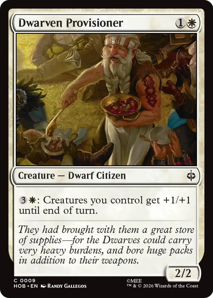 Dwarven Provisioner [The Hobbit] | L.A. Mood Comics and Games