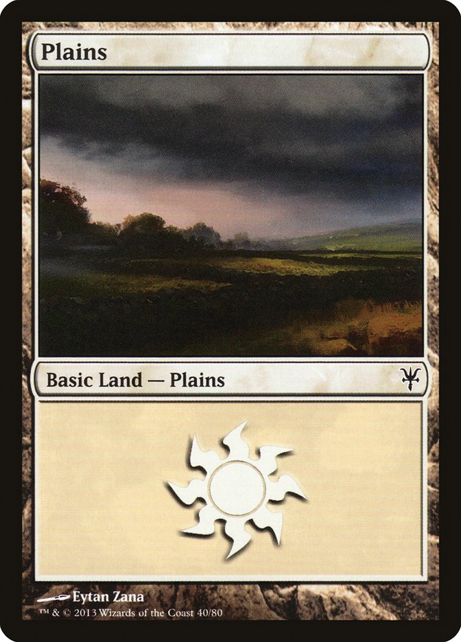 Plains (40) [Duel Decks: Sorin vs. Tibalt] | L.A. Mood Comics and Games