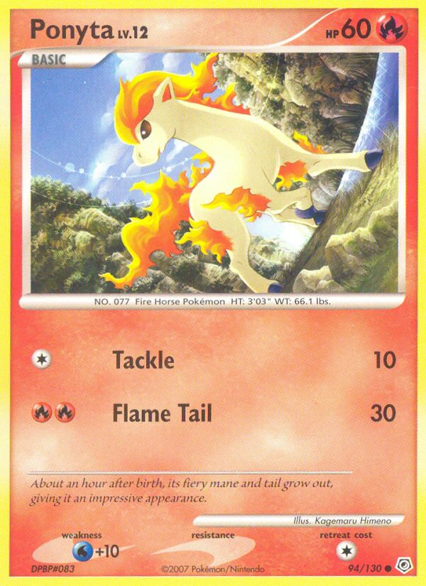 Ponyta (94/130) [Diamond & Pearl: Base Set] | L.A. Mood Comics and Games