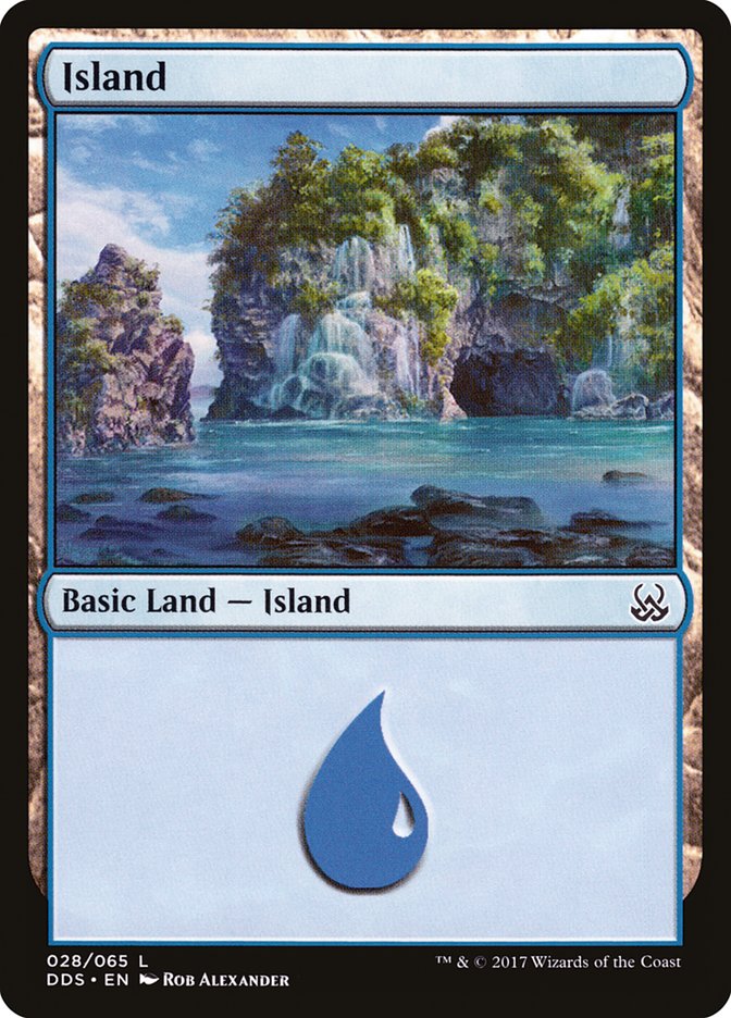 Island (28) [Duel Decks: Mind vs. Might] | L.A. Mood Comics and Games