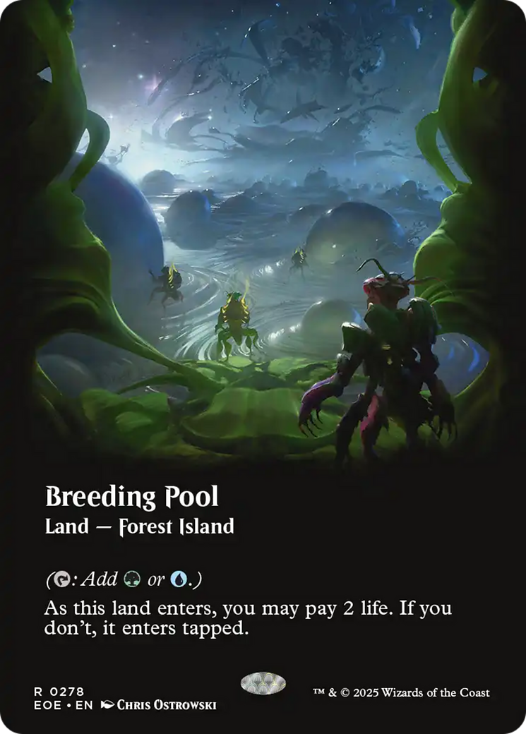 Breeding Pool (Borderless) [Edge of Eternities] | L.A. Mood Comics and Games