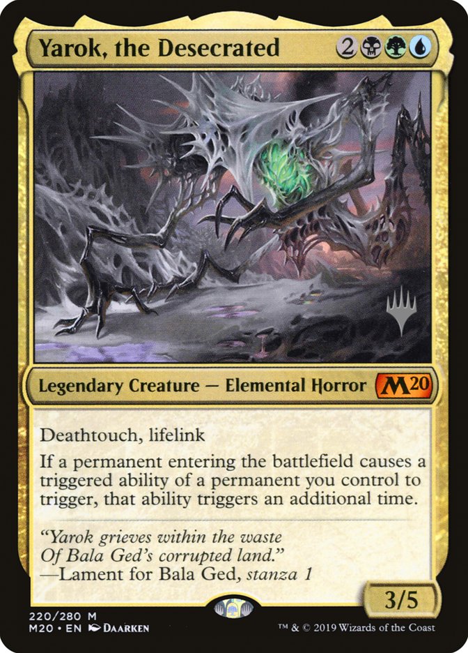Yarok, the Desecrated (Promo Pack) [Core Set 2020 Promos] | L.A. Mood Comics and Games