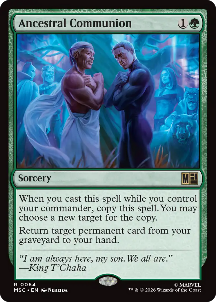Ancestral Communion [Marvel Super Heroes Commander] | L.A. Mood Comics and Games