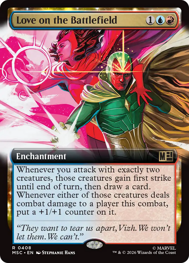Love on the Battlefield (Extended Art) [Marvel Super Heroes Commander] | L.A. Mood Comics and Games