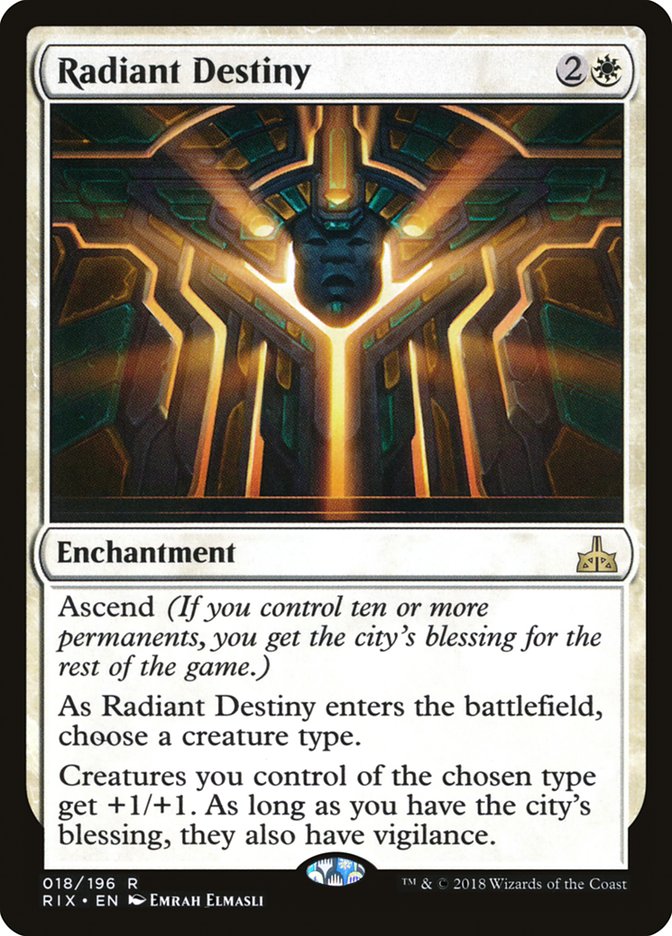 Radiant Destiny [Rivals of Ixalan] | L.A. Mood Comics and Games