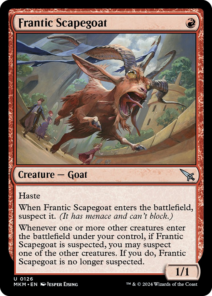 Frantic Scapegoat [Murders at Karlov Manor] | L.A. Mood Comics and Games
