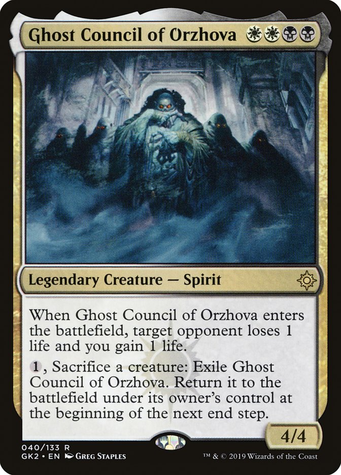 Ghost Council of Orzhova [Ravnica Allegiance Guild Kit] | L.A. Mood Comics and Games